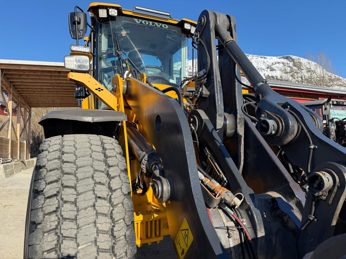 2021 Volvo L110H Hjullaster, spakstyring, sentralsmøring, OptiShift, 12779 Timer