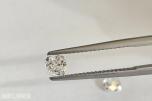 (GIA) 1.00CT ET PAR HØYKVALITETS PUTESLIPTE NATURLIGE DIAMANTER. G-H/VVS1-VVS2.