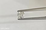 (GIA) 1.00CT ET PAR HØYKVALITETS PUTESLIPTE NATURLIGE DIAMANTER. G-H/VVS1-VVS2.