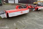2017 KUHN bakmontert og frontmontert klippeaggregat.