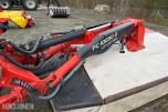 2017 KUHN bakmontert og frontmontert klippeaggregat.