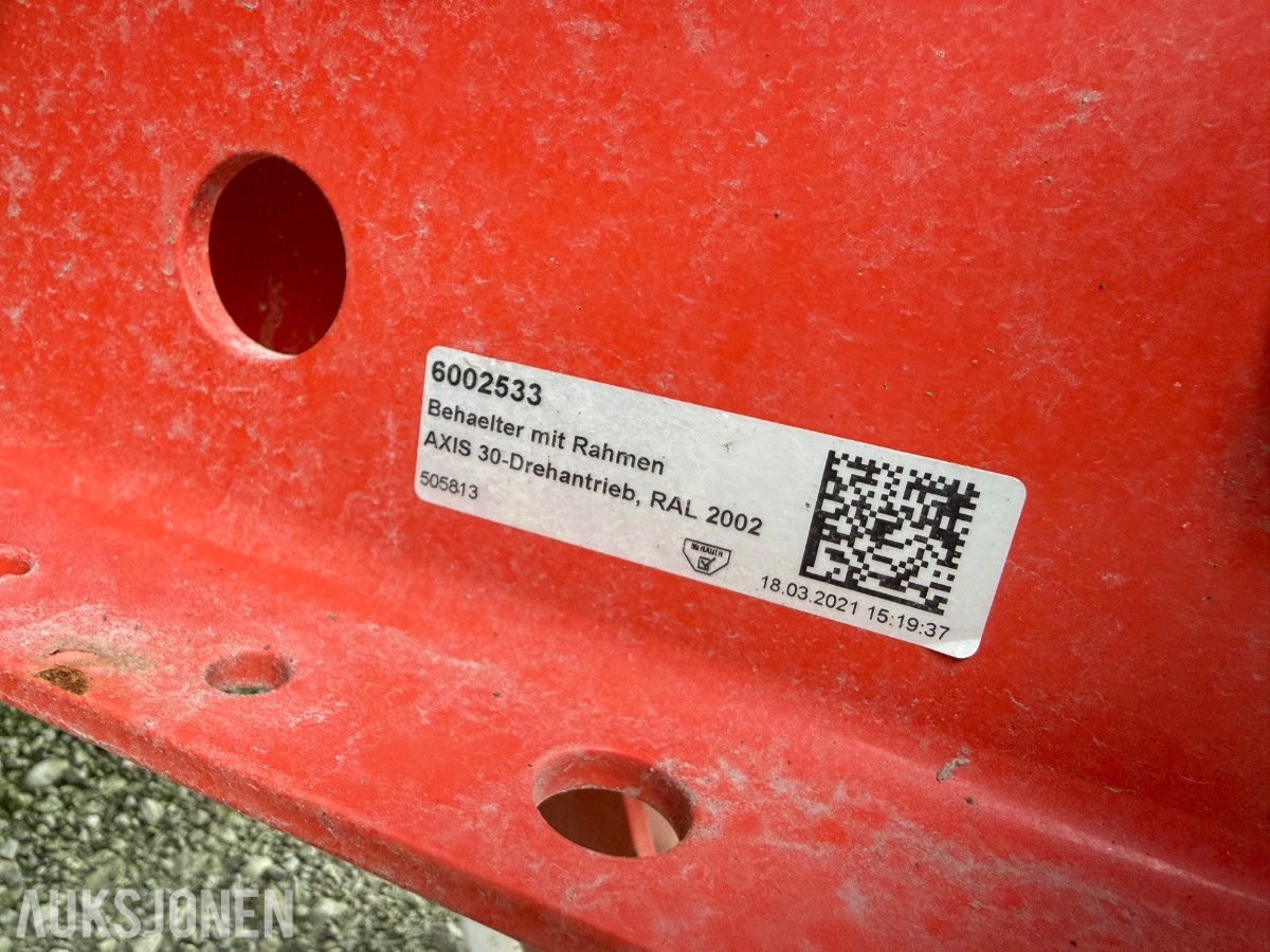 RAUCH AXIS H EMC 30.2 gjødselspreder med VariSpread pro