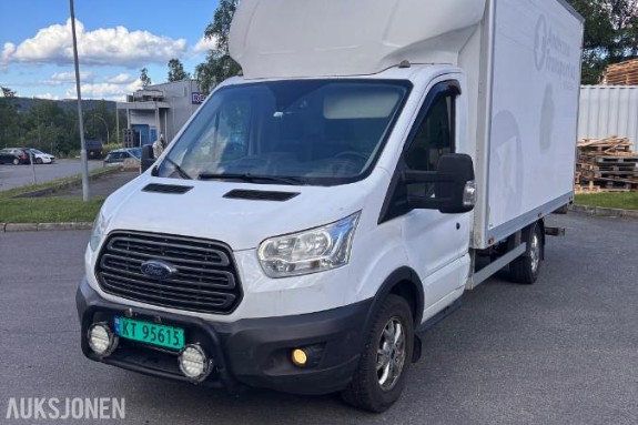 2017 FORD TRANSIT 350 2.0 TDCi 170HK L4 | AUTOMAT | 8 PALLER | ZEPRO LØFTELEM | EURO 6