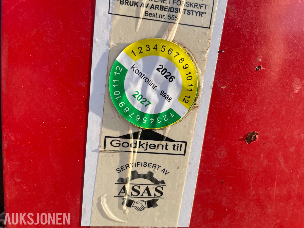 2020 LGMG AS0607WE Sakselift m/arbeidshøyde på 7,8 m