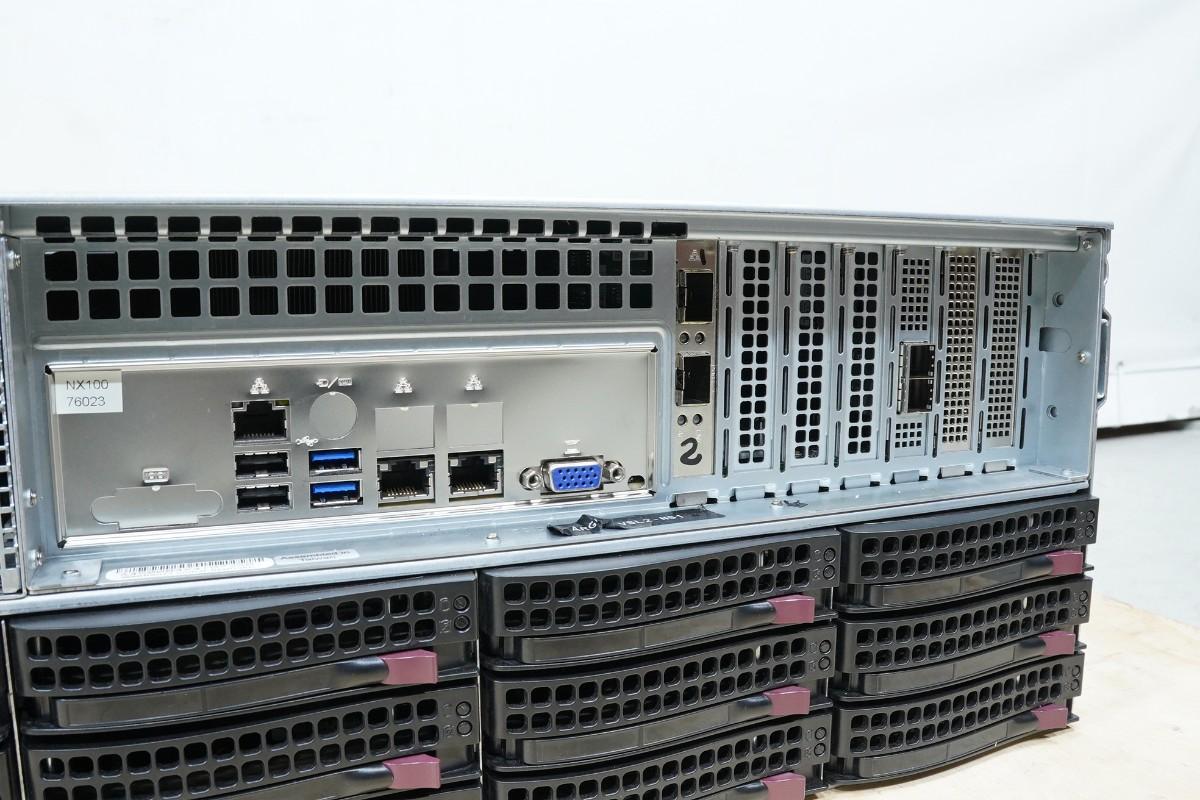 Nextron / Supermicro SSG-540P-E1CTR36L 4U lagringsserver – 36-bay
