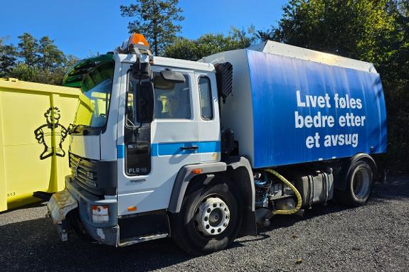 1995 Volvo FL 618 Feiebil - 160527 km - Nyttelast 4225 kg