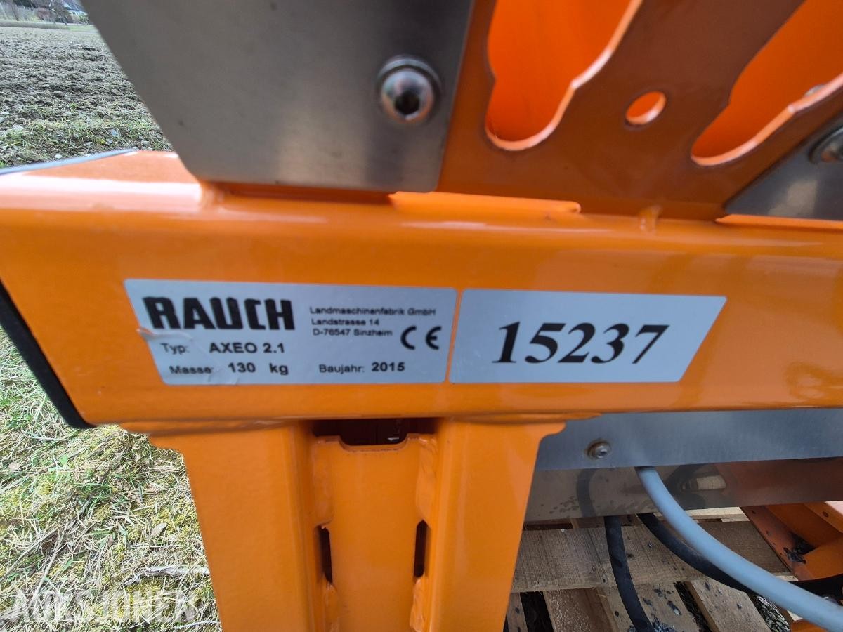 2015 Rauch Axeo 2.1 hydraulisk saltspreder