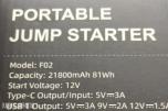 Ny kraftig jumpstarter/batteribank Kjekk å ha med på bilferien
