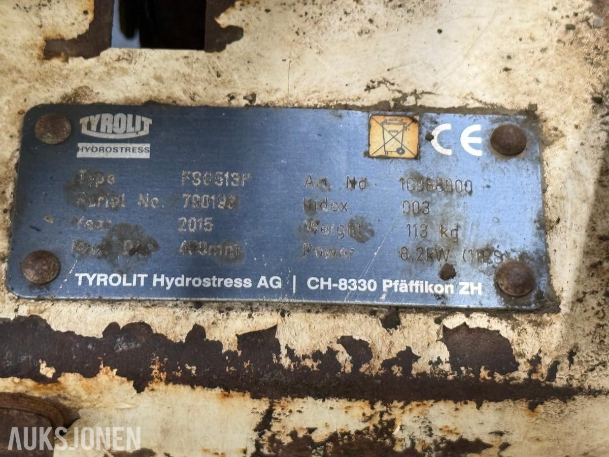 2015 TYROLIT FSG513P asfaltsag