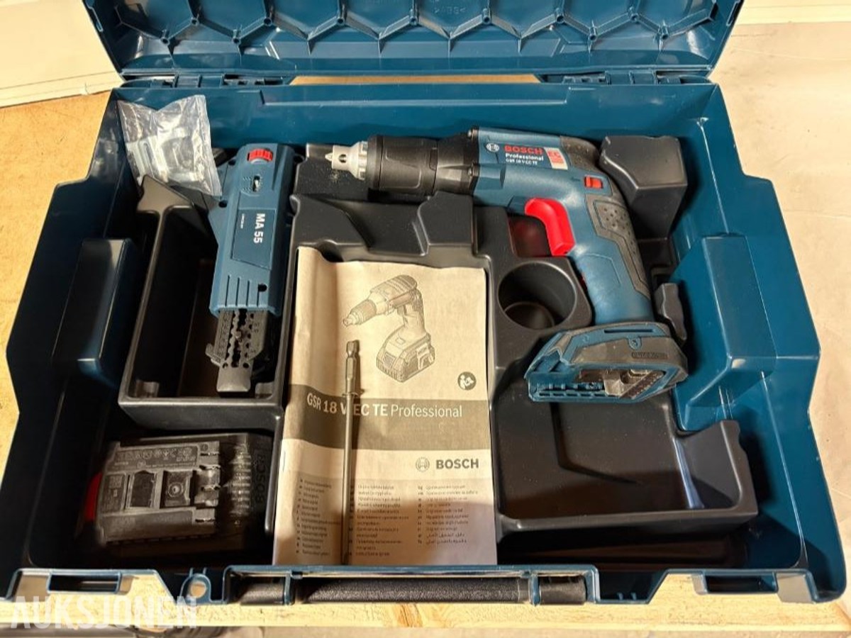 Bosch GSR 18V-EC TE Gipsskrutrekker