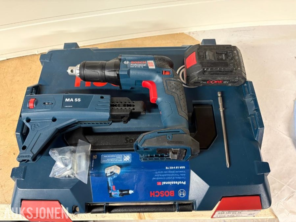 Bosch GSR 18V-EC TE Gipsskrutrekker
