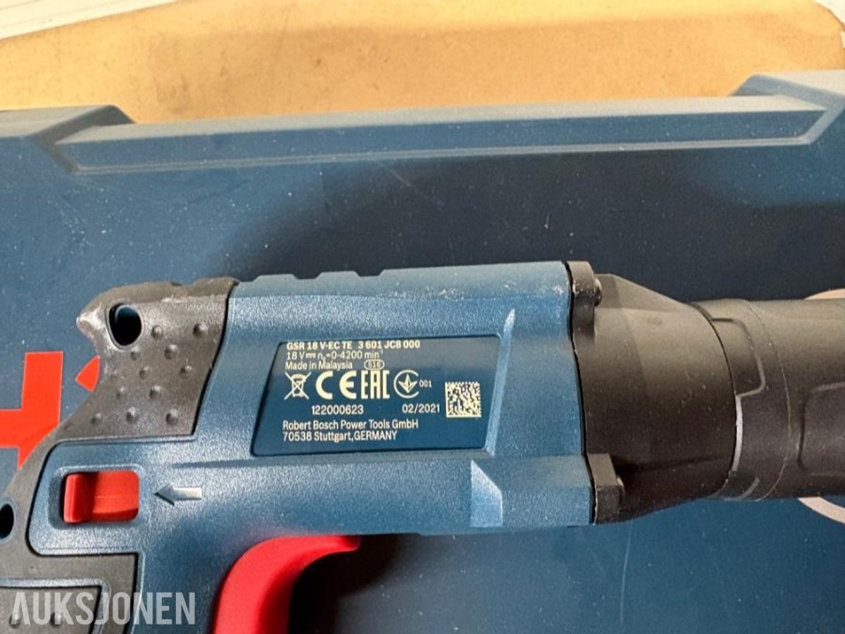 Bosch GSR 18V-EC TE Gipsskrutrekker