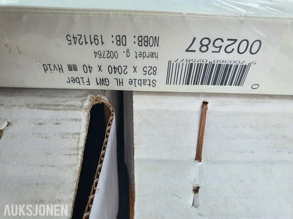 Byggevarer for oppussing – selges samlet