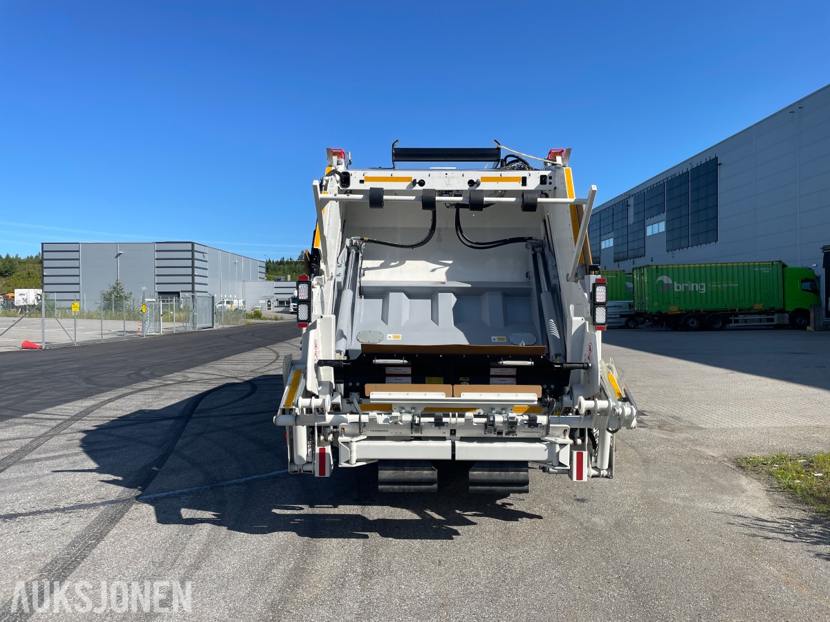 NY 2025 Scania G 410 Renovasjonsbil - Gass m/Terberg påbygg