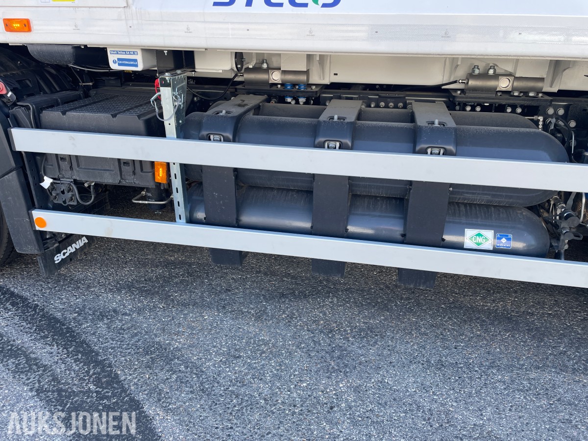 NY 2025 Scania G 410 Renovasjonsbil - Gass m/Terberg påbygg