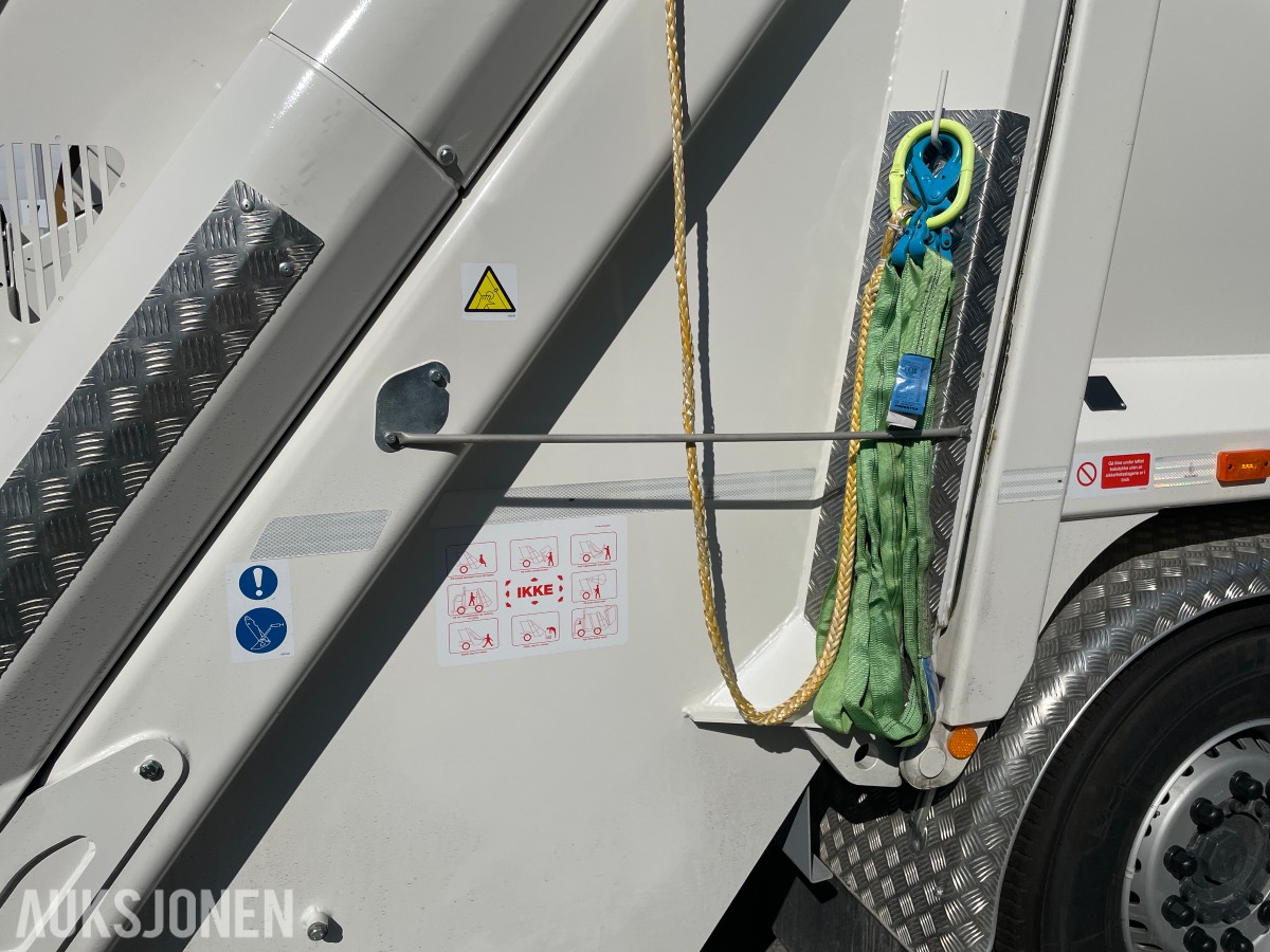 NY 2025 Scania G 410 Renovasjonsbil - Gass m/Terberg påbygg
