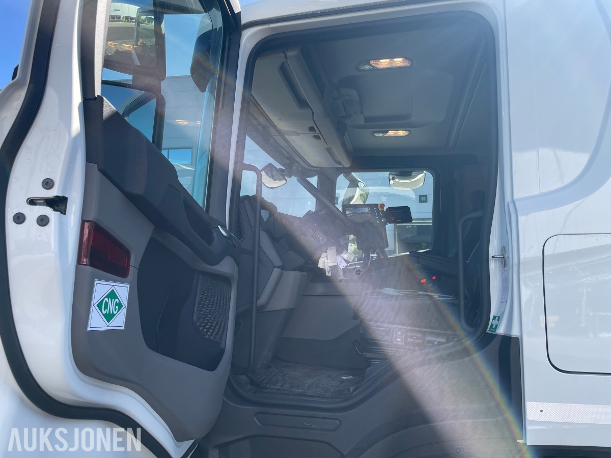 NY 2025 Scania G 410 Renovasjonsbil - Gass m/Terberg påbygg