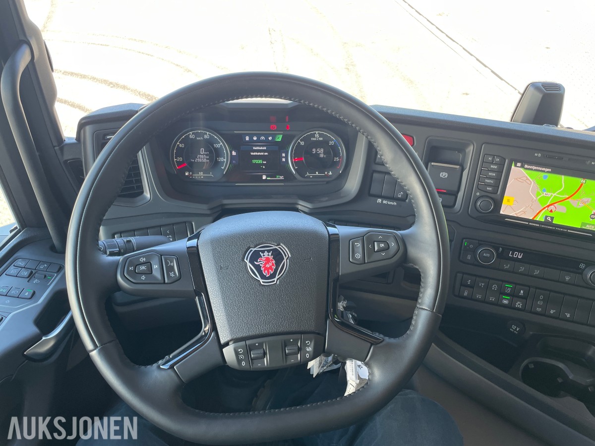 NY 2025 Scania G 410 Renovasjonsbil - Gass m/Terberg påbygg
