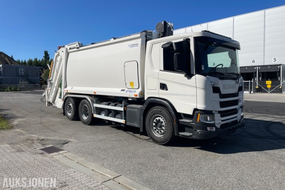 NY 2025 Scania G 410 Renovasjonsbil - Gass m/Terberg påbygg
