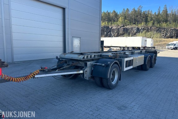2014 HFR PM 24 Containerhenger – 3-akslet – 28 000 kg totalvekt