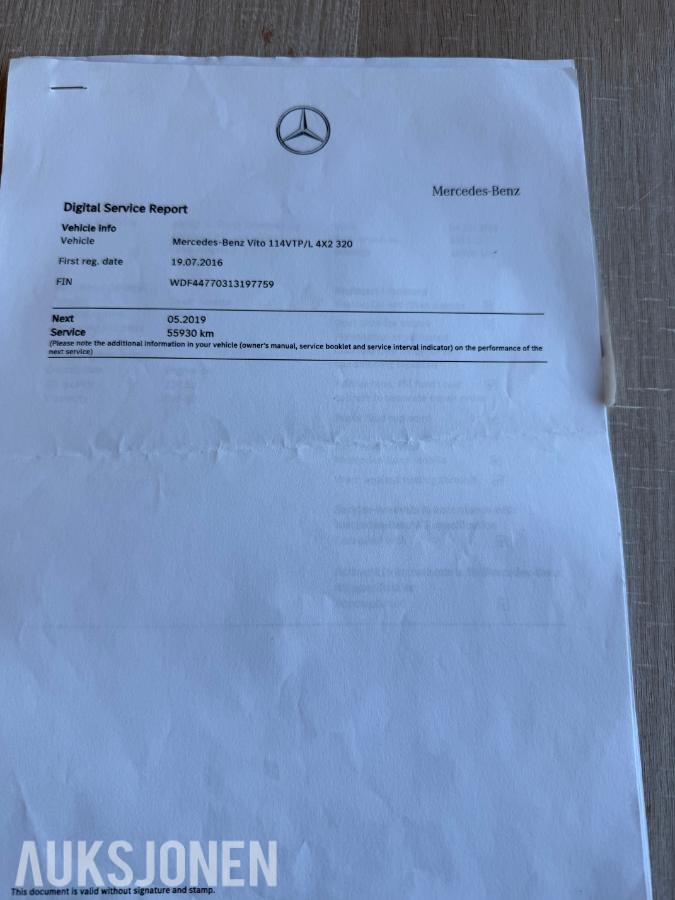 2016 Mercedes-Benz Vito Marco Polo 2.1 136hk 8 seter Automat