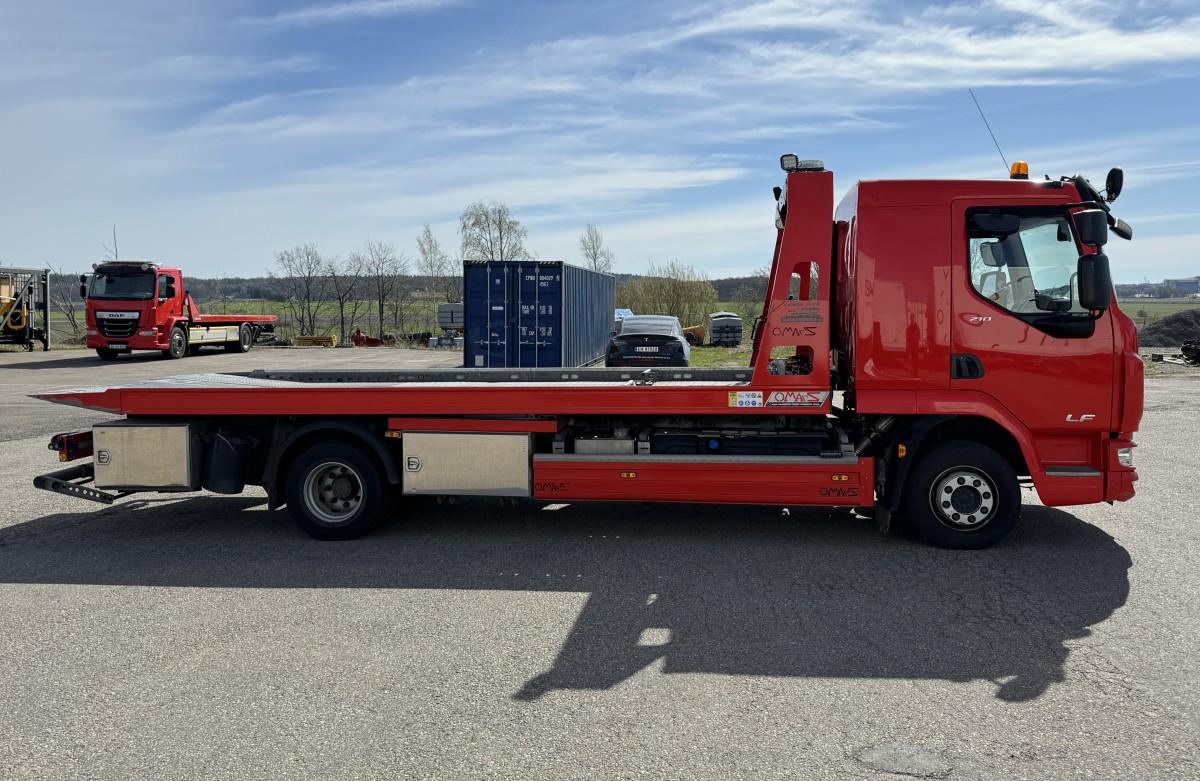 2024 DAF LF210FA - 12T bergingsbi/planbil med Omars-plan, 3-seter