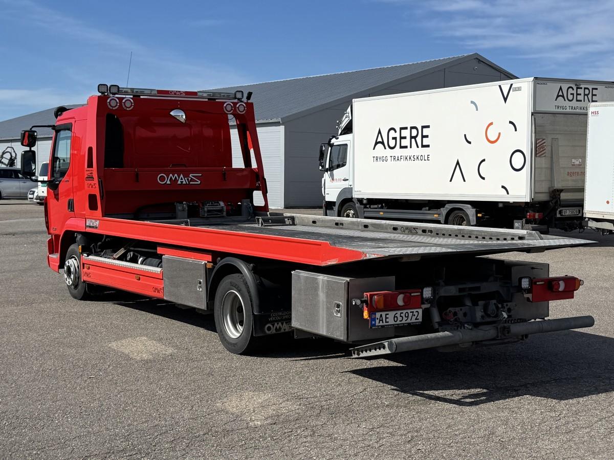 2024 DAF LF210FA - 12T bergingsbi/planbil med Omars-plan, 3-seter
