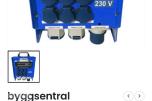 byggsentral Minisentral USM 32A 230V IP44 