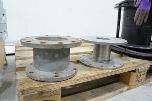 Parti med hydraulisk vinsj, Henriksen HTH 2.5, rullekjeder og industrideler