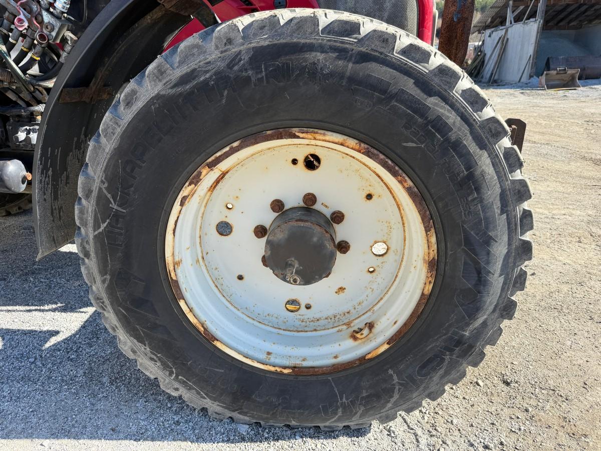 2012 Valtra N121 traktor - frontlaster - rep.objekt