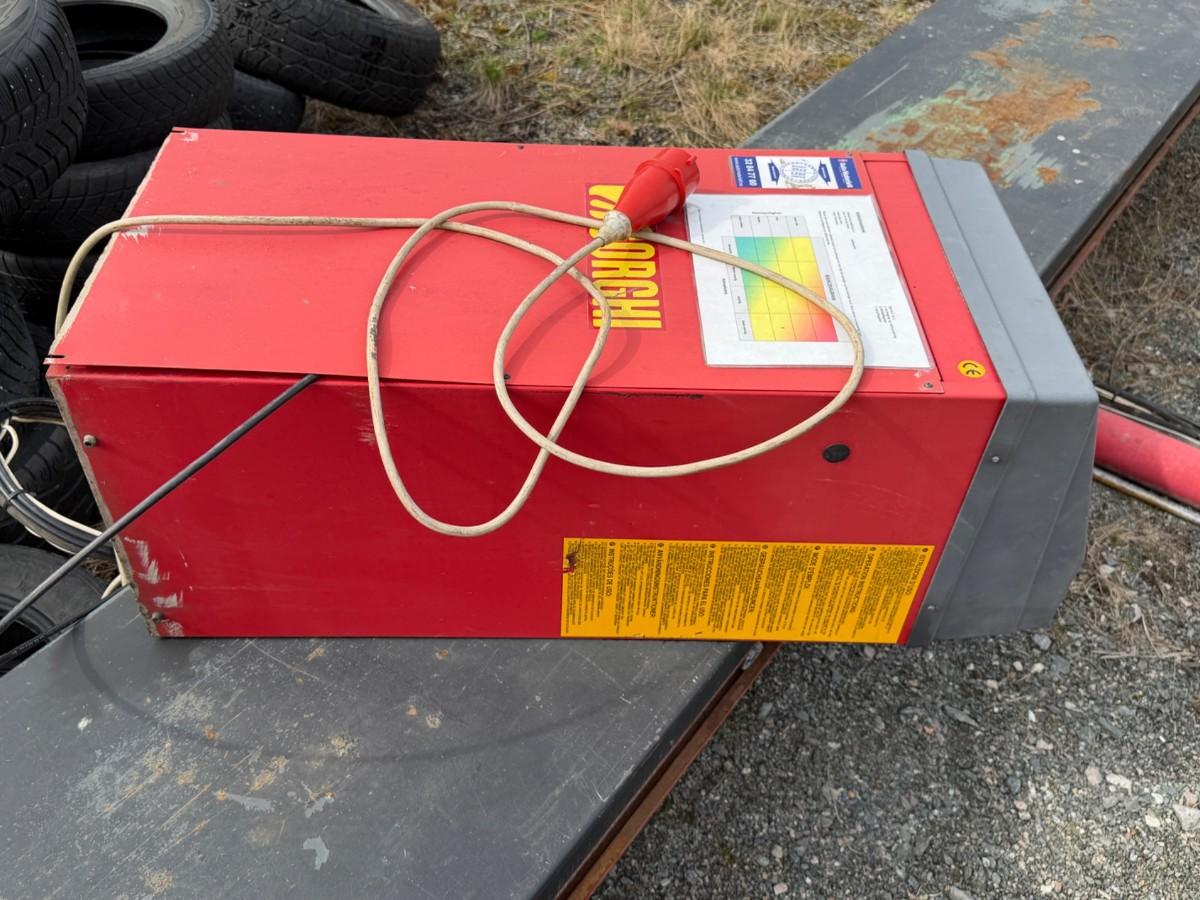 ERCO 3600 kg løftebukk / sakseløfter 400V 3FAS med kontrollboks