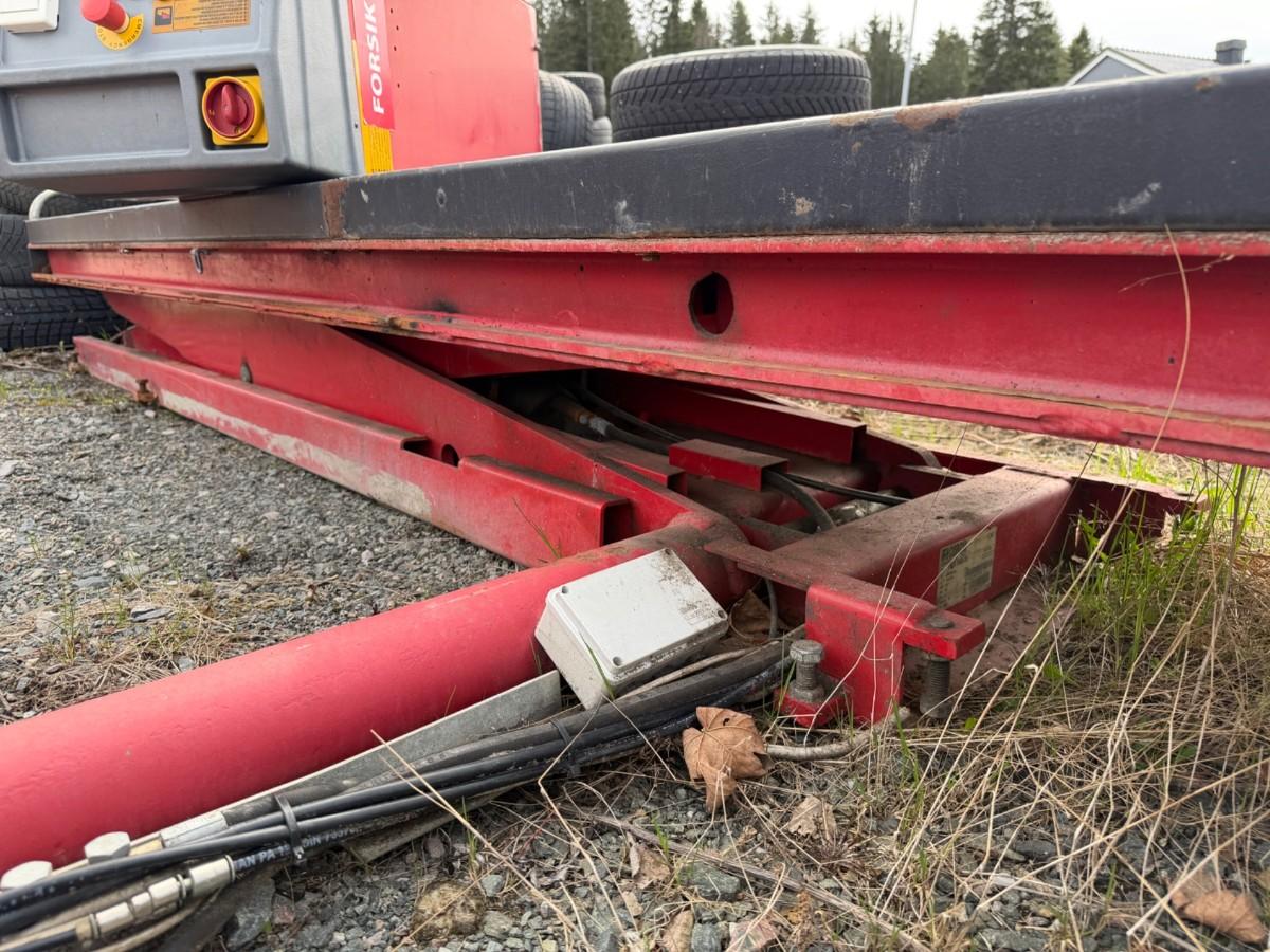 ERCO 3600 kg løftebukk / sakseløfter 400V 3FAS med kontrollboks