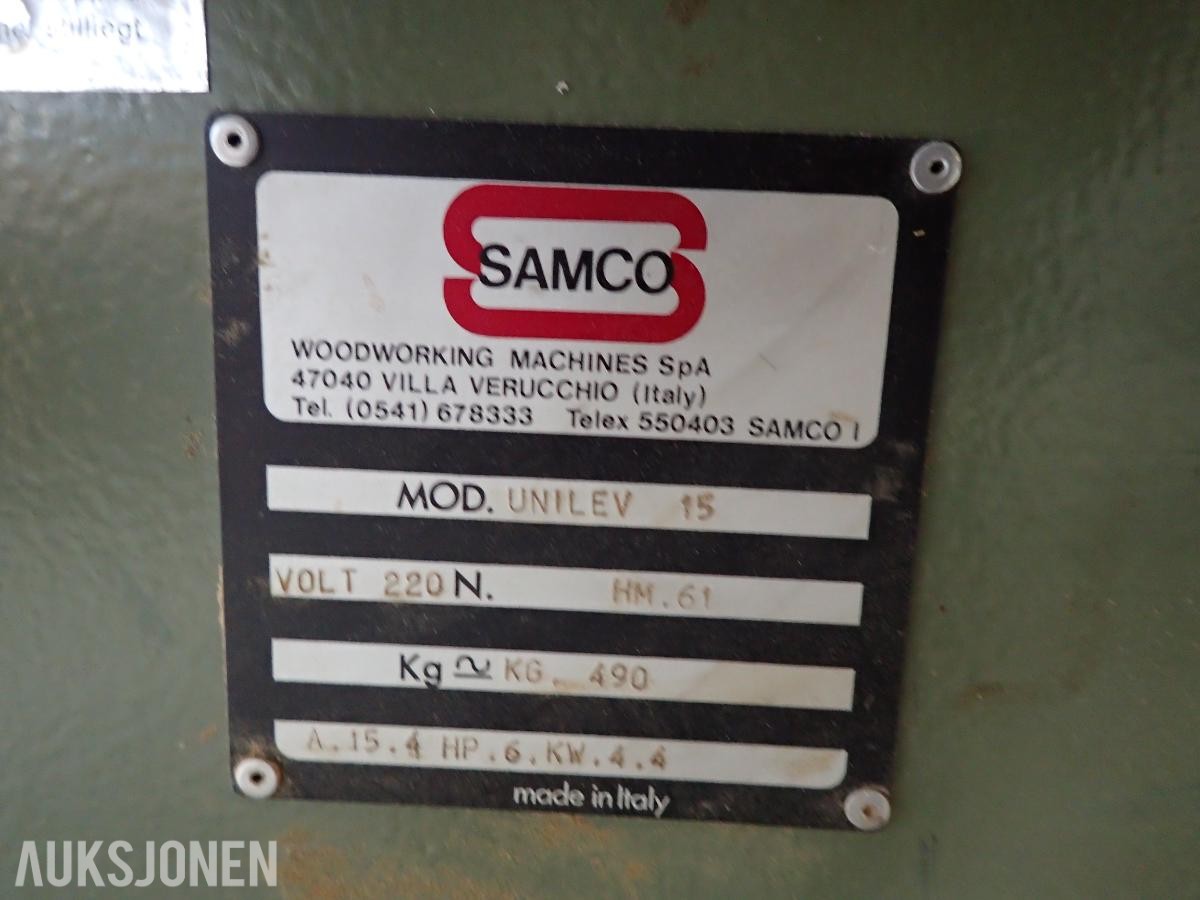 SAMCO PFA 22N båndpussemaskin PFA 22N