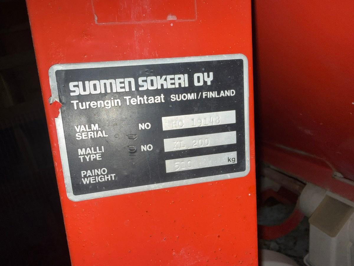 Tume såmaskin KTR 200 - med delemaskin
