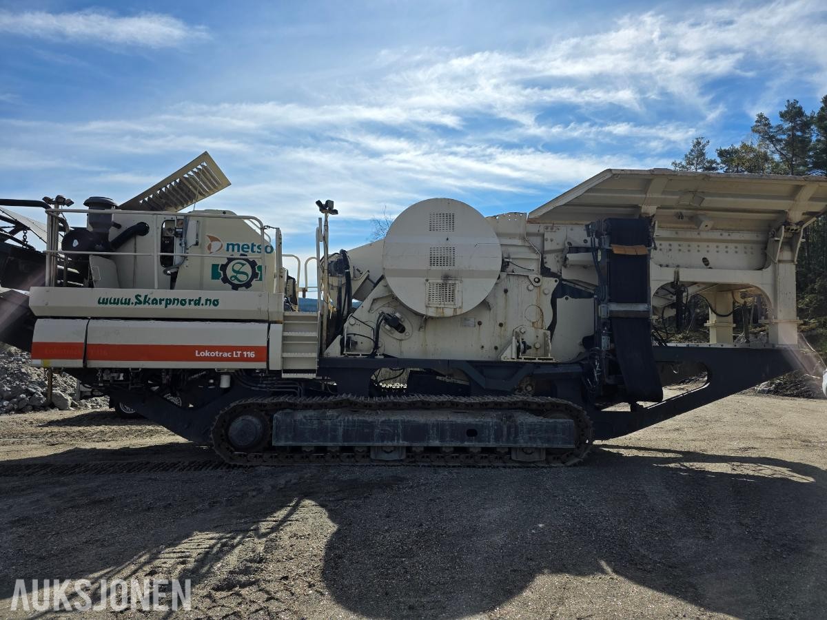 2009 Metso Lokotrack LT116 knuseverk