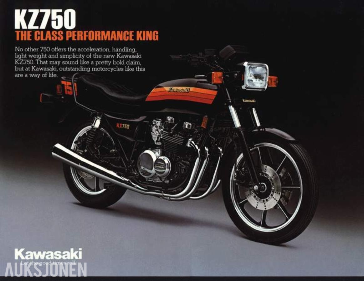 Kawasaki Z 750 - Prosjekt