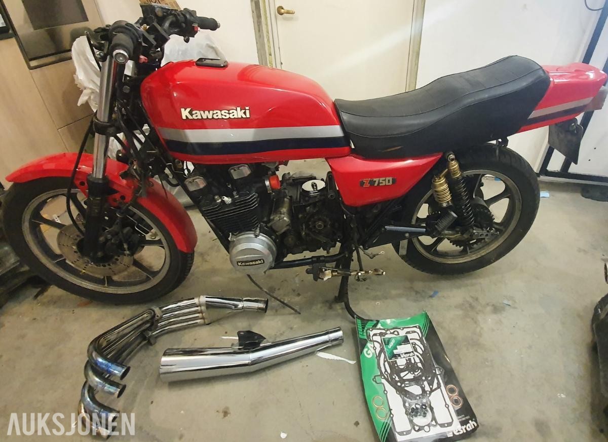 Kawasaki Z 750 - Prosjekt