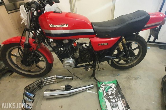 Kawasaki Z 750 - Prosjekt