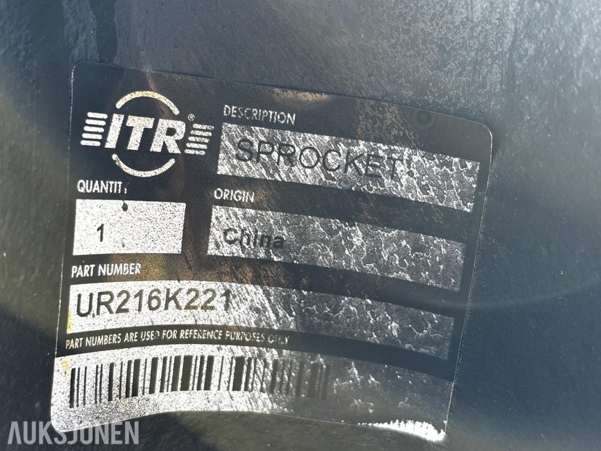 2 STK SPROCKETHJUL / DRIVHJUL – NYE – ITR – UR216K221