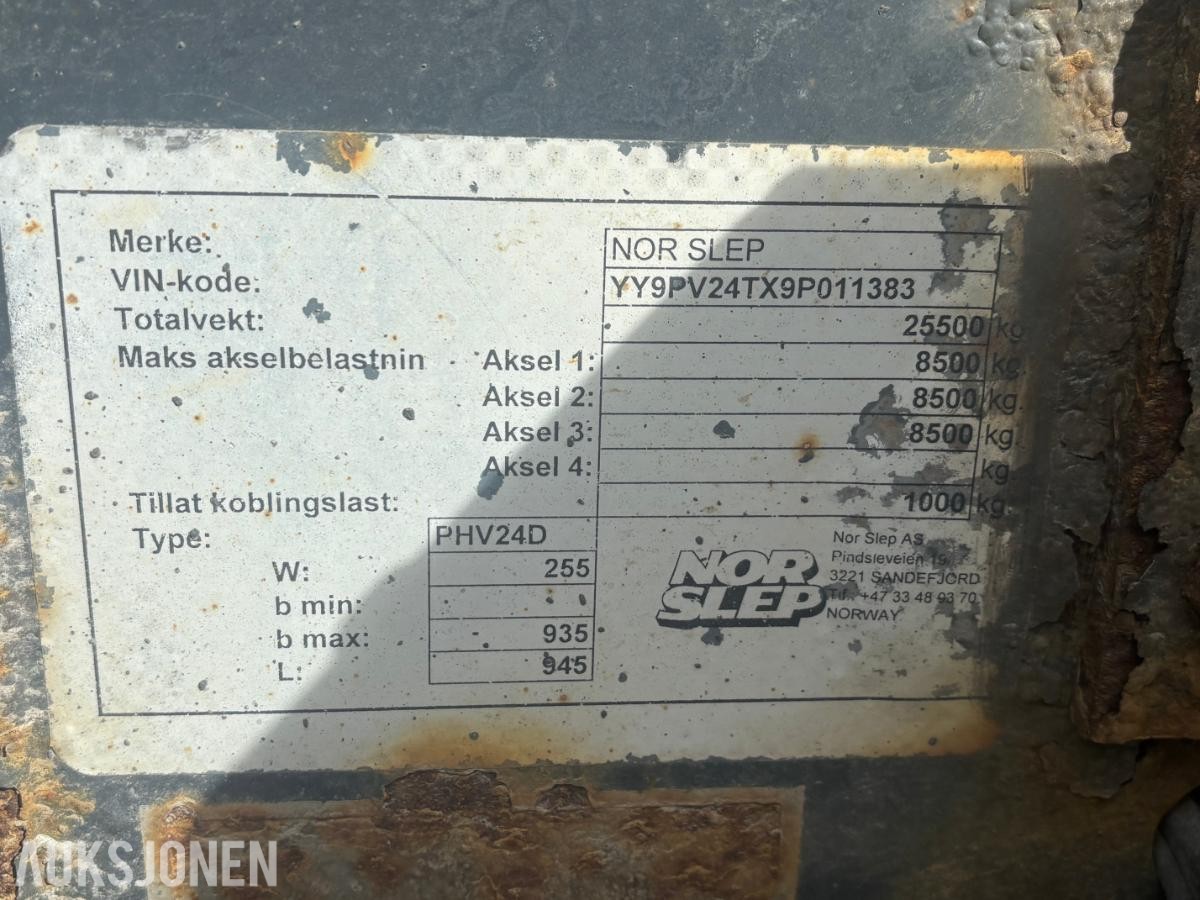 2009 Nor Slep PHV24D Asfaltkjerre