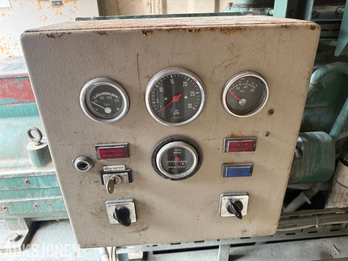 Diesel aggregat Volvo Penta / Stamford generator i container