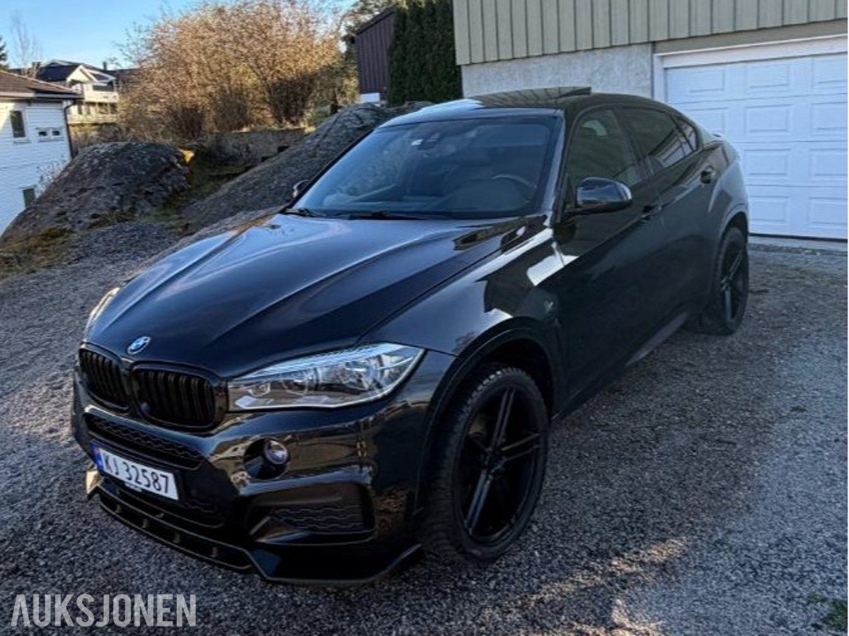 2015 BMW X6, xDrive30d 211hk M-Sport adaptiv cruisekontroll ryggekamera