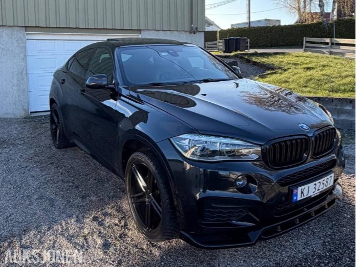 2015 BMW X6, xDrive30d 211hk M-Sport adaptiv cruisekontroll ryggekamera