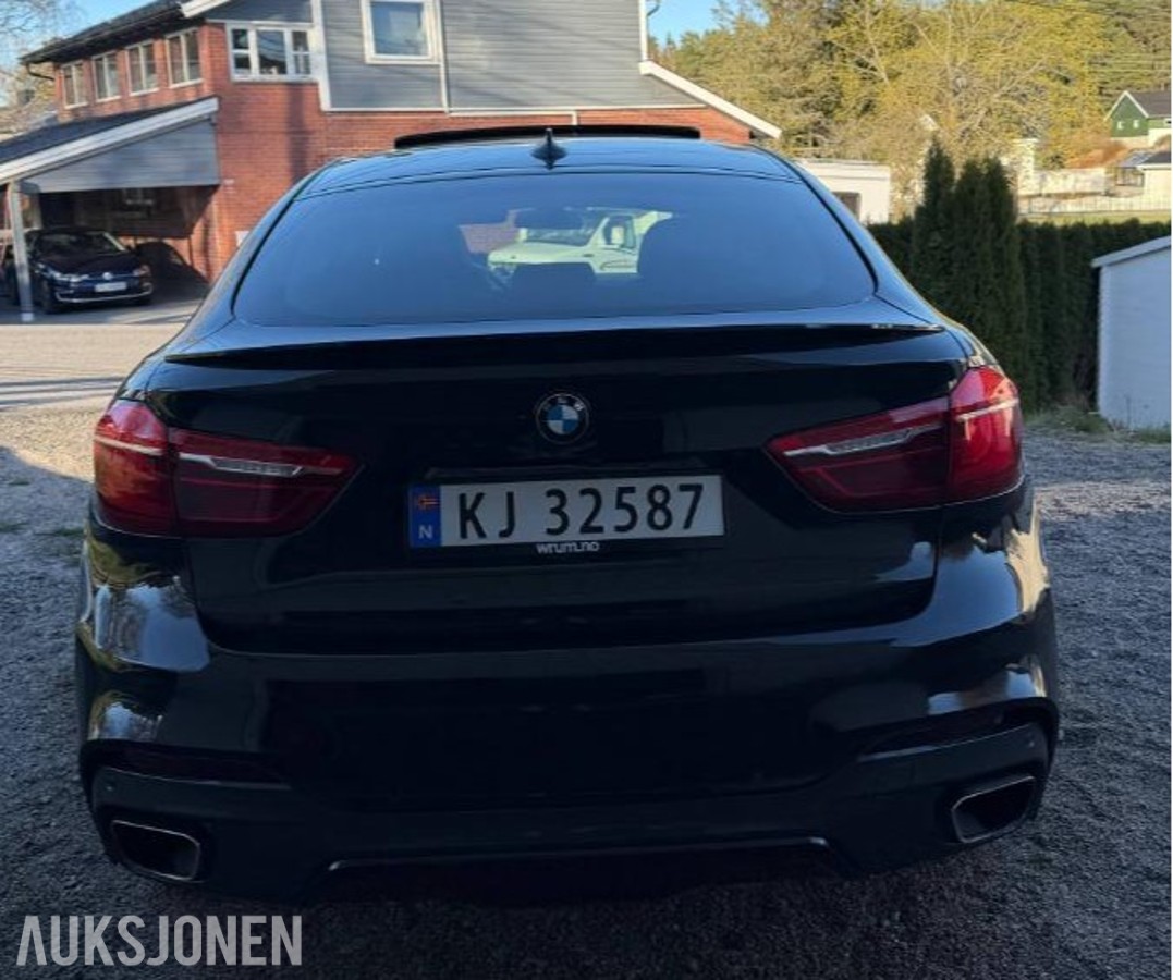 2015 BMW X6, xDrive30d 211hk M-Sport adaptiv cruisekontroll ryggekamera