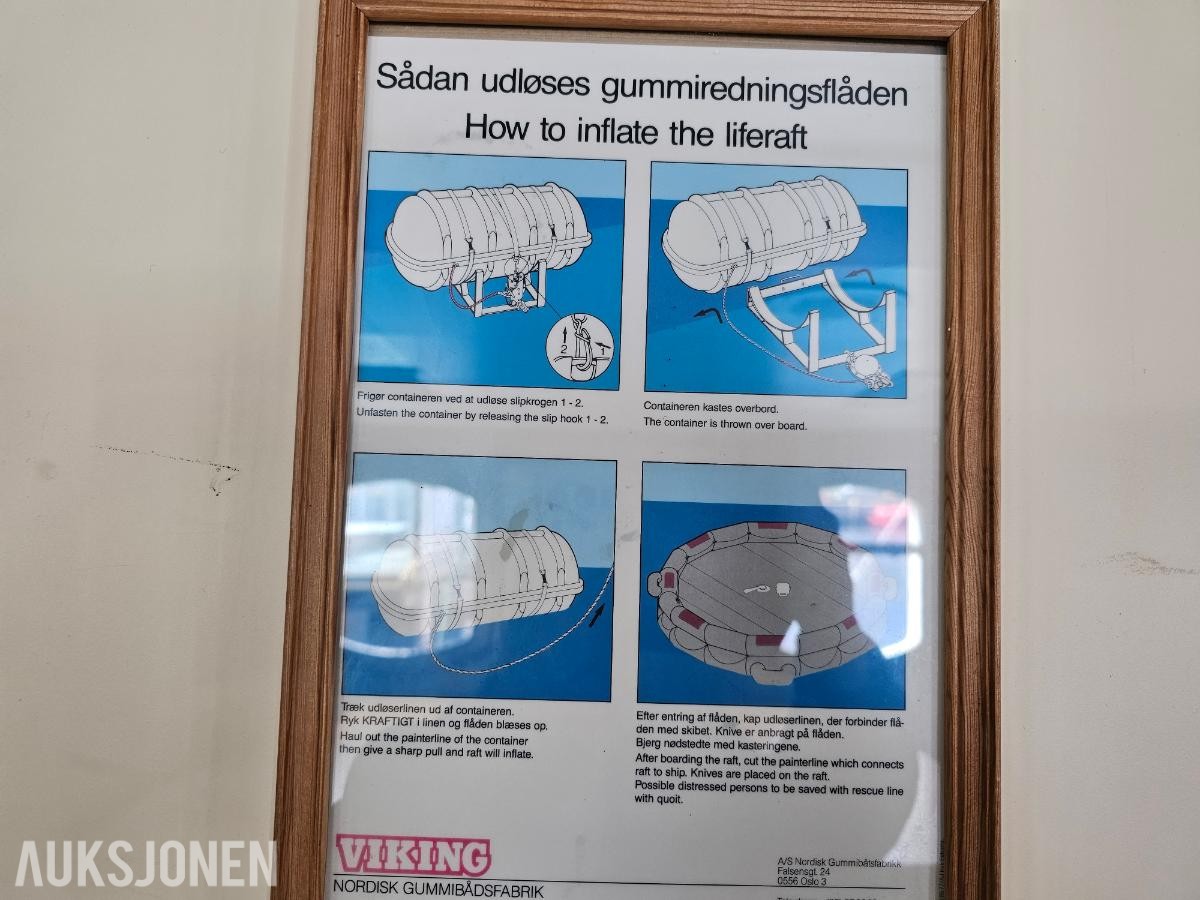 S.O.L.A.S 74/96 Redningsflåte, Livflåte