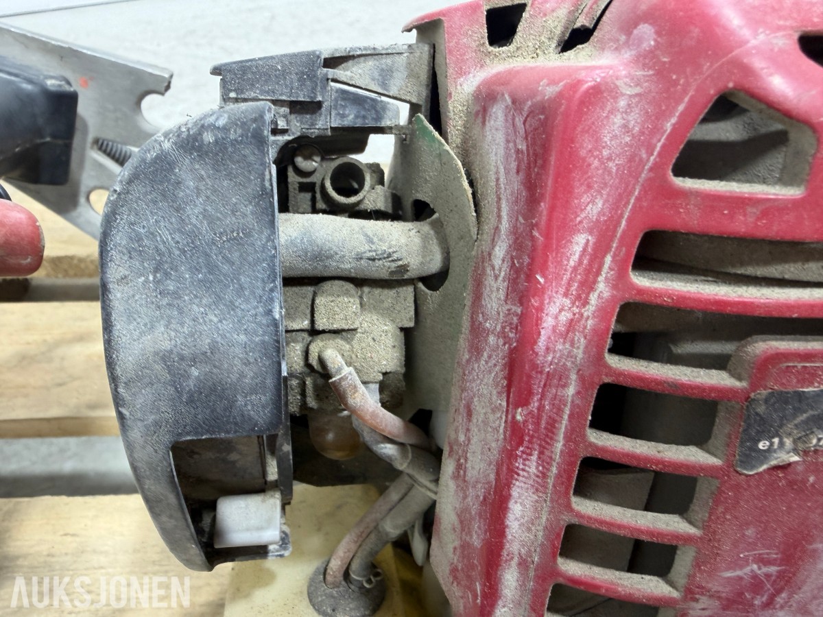 bensindrevet borhammer med Honda GX35