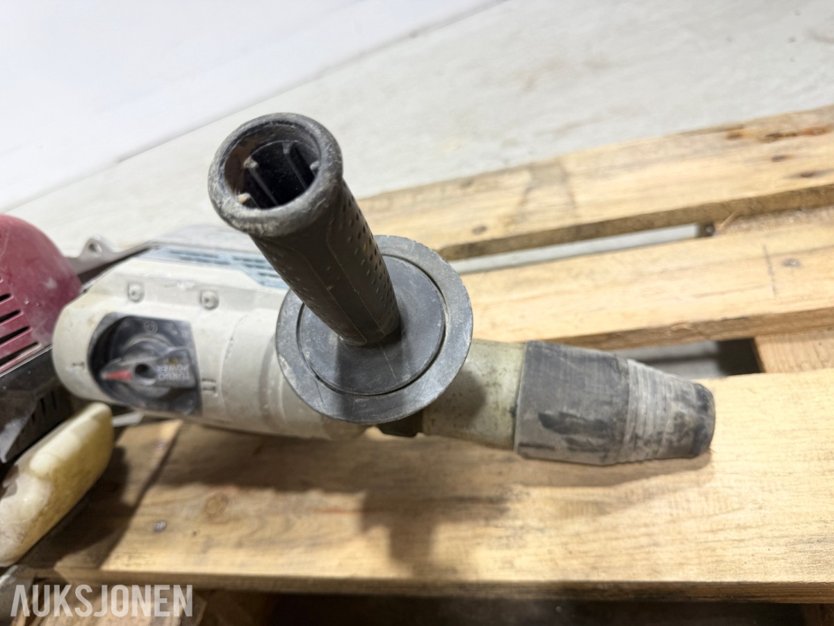 bensindrevet borhammer med Honda GX35