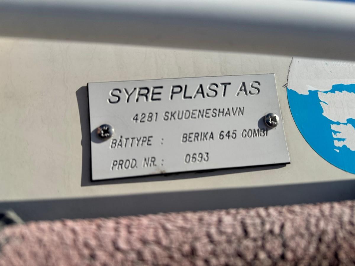Fiskebåt / Hummerbåt Berika 645 Combi