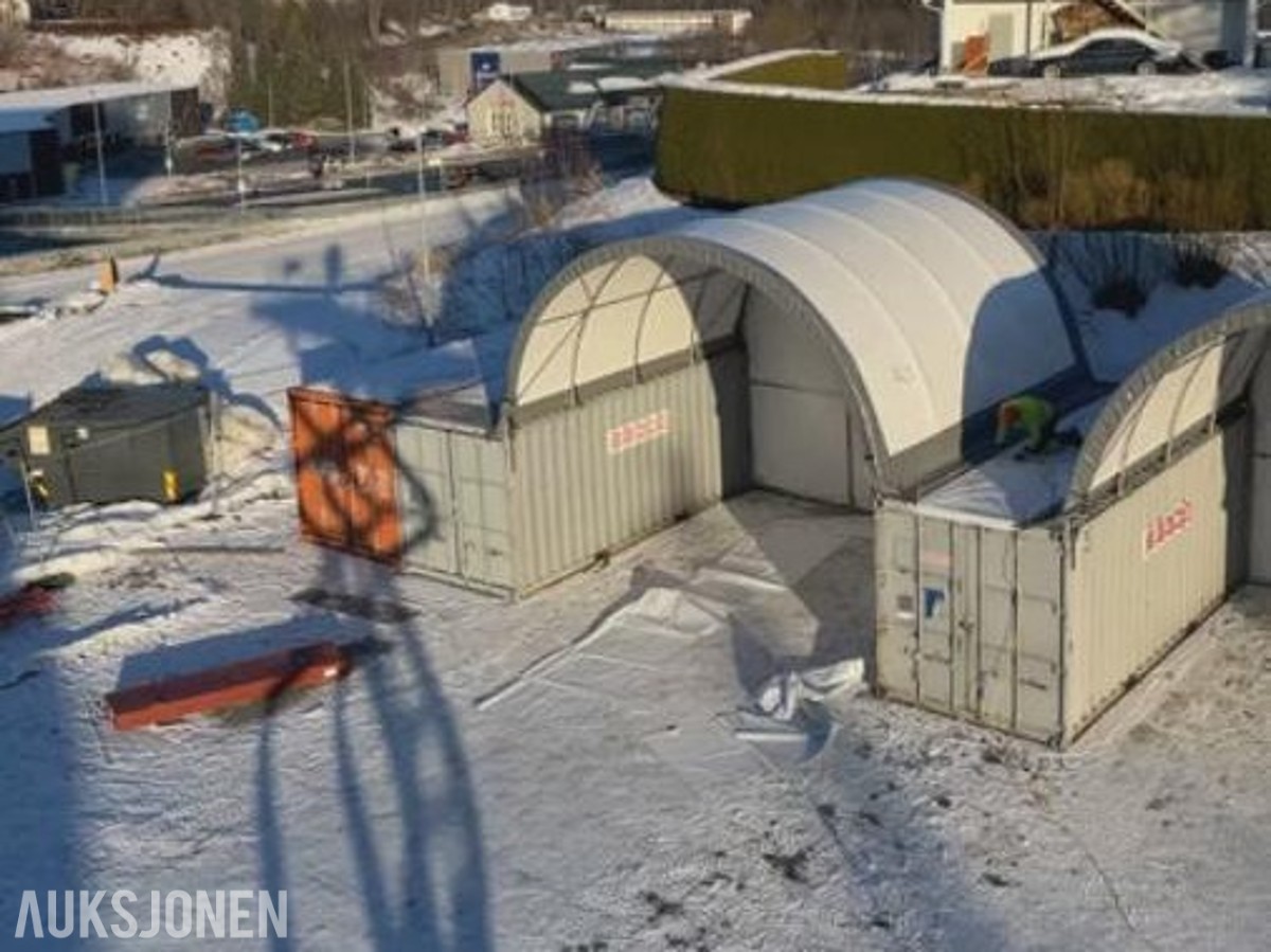 2026 Containeroverbygg i stål/PVC