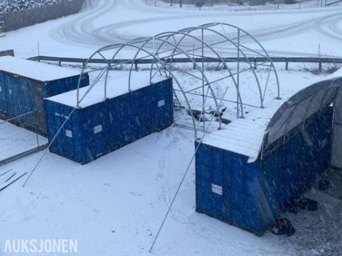 2026 Containeroverbygg i stål/PVC